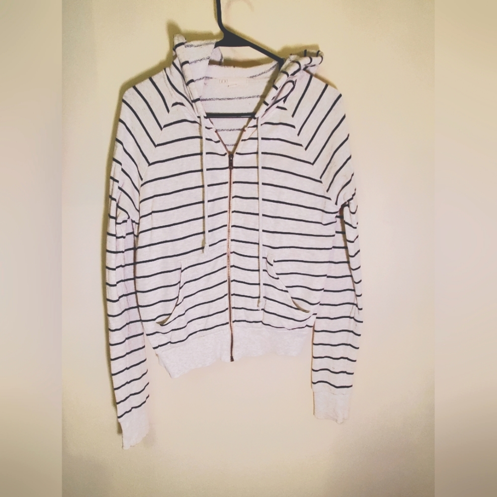 Forever 21 Zip up Jacket with Hood